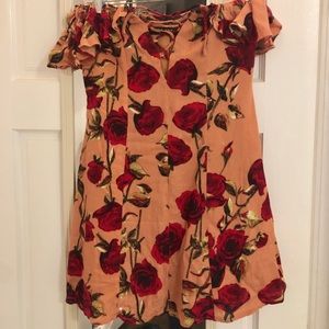 Pink White Fox Boutique dress